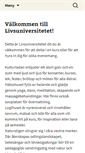 Mobile Screenshot of livsuniversitetet.se